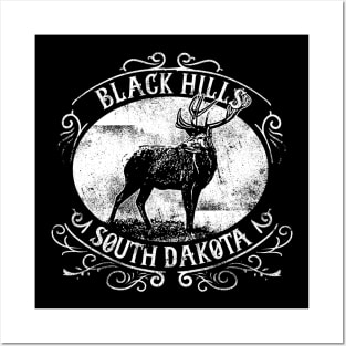 Black Hills South Dakota Deer Posters and Art